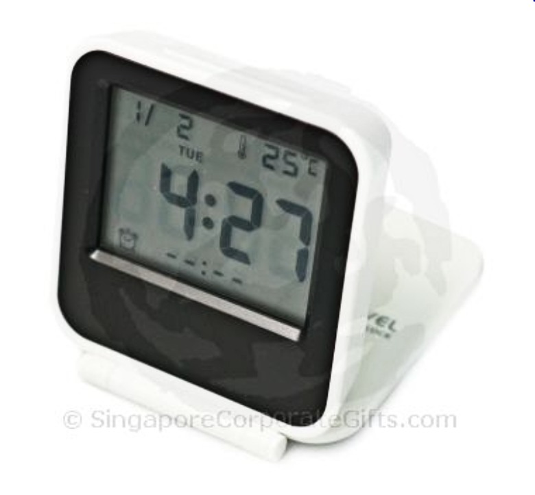 Digital foldable Travel Clock